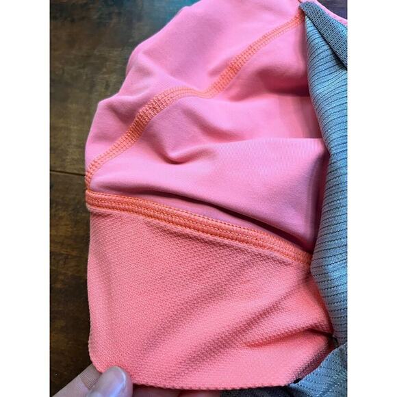 Lululemon Run Times Tank Pink And Grey Active Tank Size 4 - Picture 2 of 8